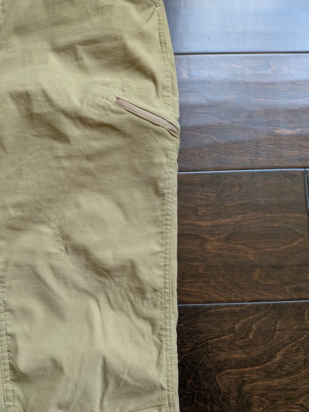 Eddie Bauer First Ascent Guide Pro Pants Mens 34x30 Tan Khaki Hiking
